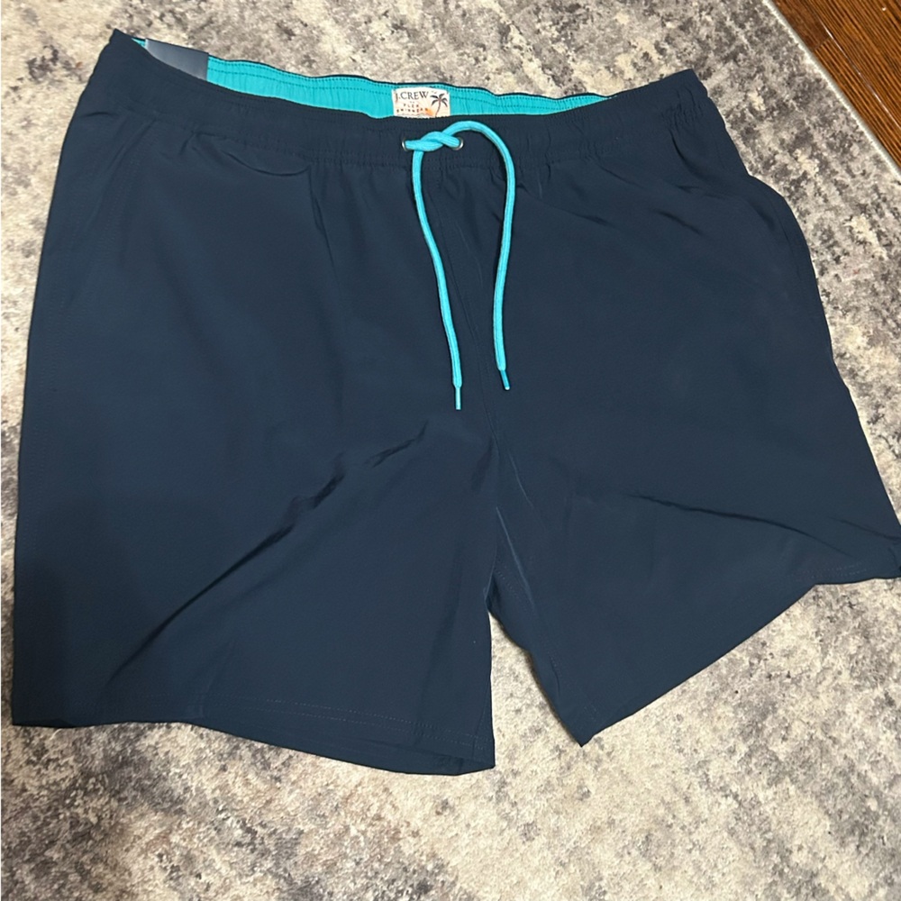 NWT J. Crew Men’s Flex Swim Trunks 8” inseam